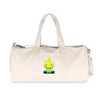 Little neon slime with a smile - Recycled Canvas Sports Bag by Stanley/Stella - natural - Front