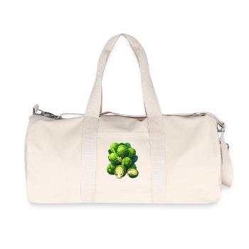 Brussels sprouts - Recycled Canvas Sports Bag by Stanley/Stella - natural - Front