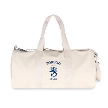 Porvoo Suomi, Finlande - Sac de sport en toile recyclée Stanley/Stella - blanc naturel - Devant