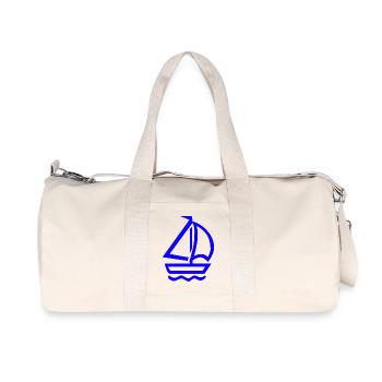Voile - Sac de sport en toile recyclée Stanley/Stella - blanc naturel - Devant