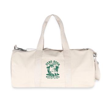 Zero Rush Capybara Chill - Sac de sport en toile recyclée Stanley/Stella - blanc naturel - Devant
