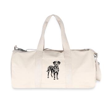 Dalmatian - Recycled Canvas Sports Bag by Stanley/Stella - natural - Front
