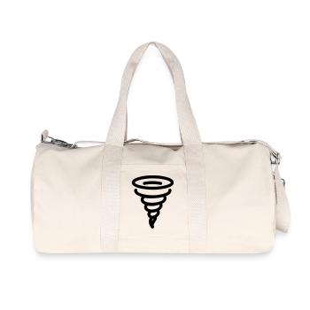 tornado - Recycled Canvas Sports Bag by Stanley/Stella - natural - Front