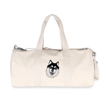 Lapinkoira - Recycelte Canvas-Sporttasche von Stanley/Stella - Naturweiß - Vorne