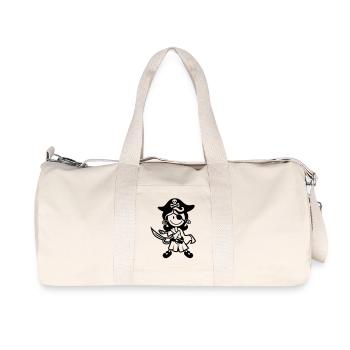 vl086a_piratenbraut_1c - Recycelte Canvas-Sporttasche von Stanley/Stella - Naturweiß - Vorne