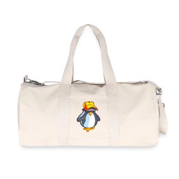 pingouin été - Sac de sport en toile recyclée Stanley/Stella - blanc naturel - Devant