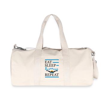 swim - Recycled Canvas Sports Bag by Stanley/Stella - natural - Front