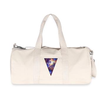Galaxy - Space - Sterne - Cosmic - Kunst - - Recycelte Canvas-Sporttasche von Stanley/Stella - Naturweiß - Vorne