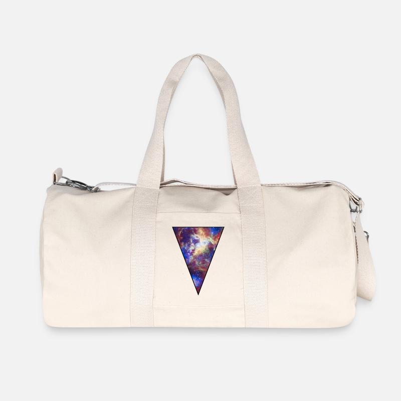 Galaxy - Space - Sterne - Cosmic - Kunst - - Recycelte Canvas-Sporttasche von Stanley/Stella - Naturweiß