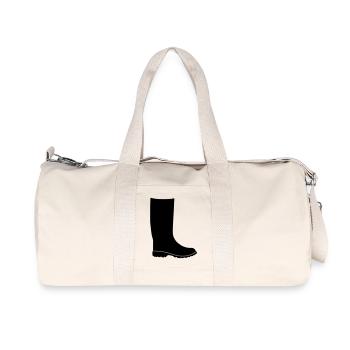 rubber boots - Recycled Canvas Sports Bag by Stanley/Stella - natural - Front