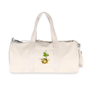 tender germinates in the soil - Recycled Canvas Sports Bag by Stanley/Stella - natural - Front