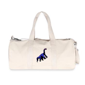 cool Therizinosaurus - Recycled Canvas Sports Bag by Stanley/Stella - natural - Front