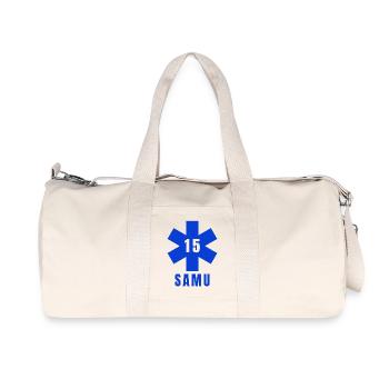 UAS, emergencies, ambulance - Recycled Canvas Sports Bag by Stanley/Stella - natural - Front