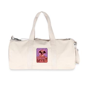 Sexy devil - Recycled Canvas Sports Bag by Stanley/Stella - natural - Front