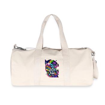 Graffiti - Recycled Canvas Sports Bag by Stanley/Stella - natural - Front