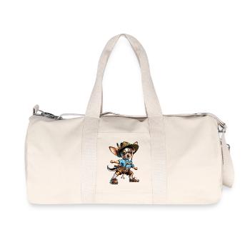 Chihuahua Bavaria - Sac de sport en toile recyclée Stanley/Stella - blanc naturel - Devant