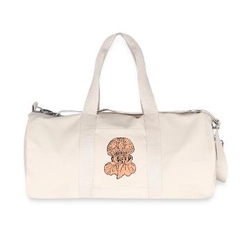 Muttertags Geschenk Mutter Muttertag Geschenkidee  - Recycelte Canvas-Sporttasche von Stanley/Stella - Naturweiß - Vorne