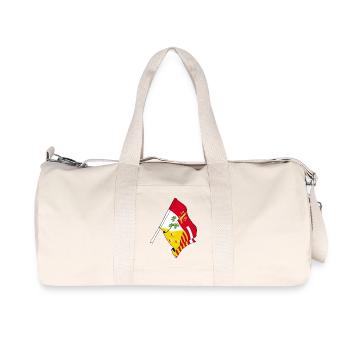 Province du pavillon de Liège Belgique - Sac de sport en toile recyclée Stanley/Stella - blanc naturel - Devant