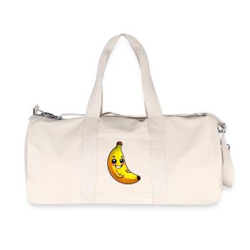 Banane Bananes - Sac de sport en toile recyclée Stanley/Stella - blanc naturel - Devant