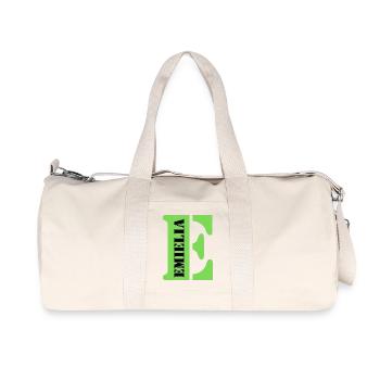 E Emielia - Recycelte Canvas-Sporttasche von Stanley/Stella - Naturweiß - Vorne
