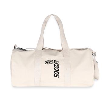 Limited Edition Est. 2005 - Recycled Canvas Sports Bag by Stanley/Stella - natural - Front