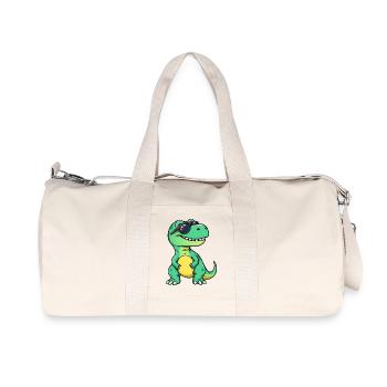 Cool Dino Rocks Sunglasses - Recycled Canvas Sports Bag by Stanley/Stella - natural - Front