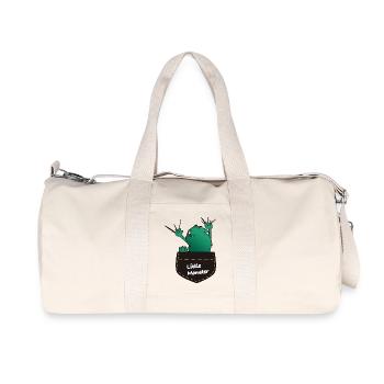 Monster 2 - Recycled Canvas Sports Bag by Stanley/Stella - natural - Front