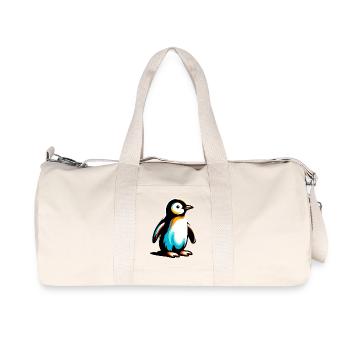 Pingouin - Sac de sport en toile recyclée Stanley/Stella - blanc naturel - Devant