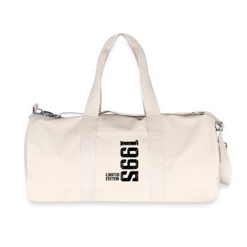 1995 Vintage Edition Limitée - Sac de sport en toile recyclée Stanley/Stella - blanc naturel - Devant