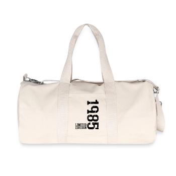 1985 Vintage Born Limited Edition - Recycled Canvas Sports Bag by Stanley/Stella - natural - Front