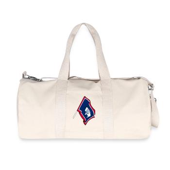 Flag of Wyoming - Recycled Canvas Sports Bag by Stanley/Stella - natural - Front