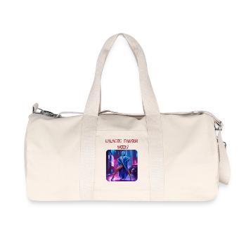 Galactic Diva - Cosmic Fashion Week - Recycled Canvas Sports Bag by Stanley/Stella - natural - Front