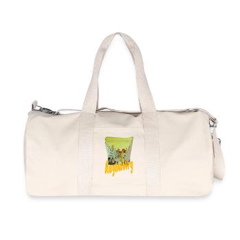 Haidplatz Regensburg - Recycelte Canvas-Sporttasche von Stanley/Stella - Naturweiß - Vorne