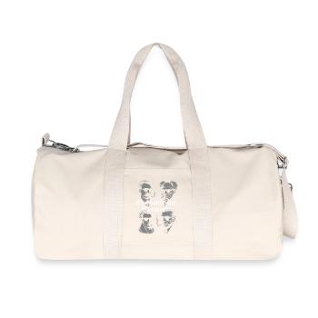 Existentialisme Philosophie Portraits - Sac de sport en toile recyclée Stanley/Stella - blanc naturel - Devant