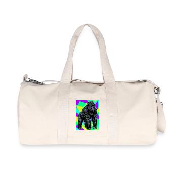 gorilla - Recycled Canvas Sports Bag by Stanley/Stella - natural - Front