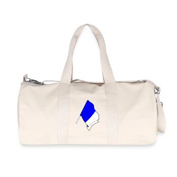 Fiers de Spa - Sac de sport en toile recyclée Stanley/Stella - blanc naturel - Devant