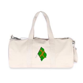 Fiers de Nimègue 4 jours - Sac de sport en toile recyclée Stanley/Stella - blanc naturel - Devant
