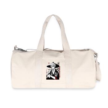 Samurai  - Recycelte Canvas-Sporttasche von Stanley/Stella - Naturweiß - Vorne