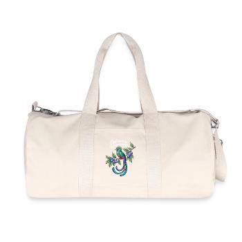 Colorful Bird: Embrace the Uncommon - Recycled Canvas Sports Bag by Stanley/Stella - natural - Front