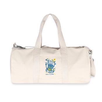 Cool at School 2026 First Year Enrollment - Recycled Canvas Sports Bag by Stanley/Stella - natural - Front