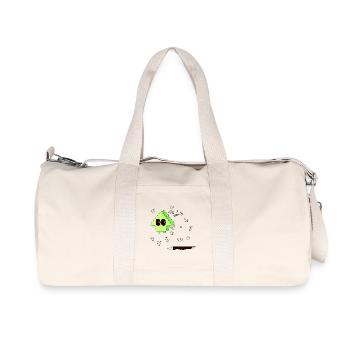 MONTÉE - Sac de sport en toile recyclée Stanley/Stella - blanc naturel - Devant