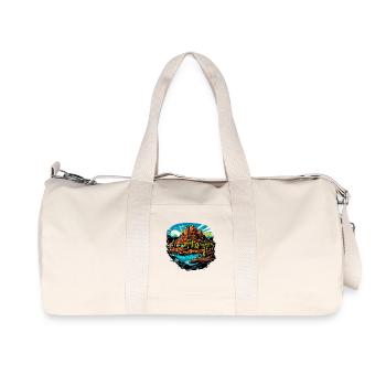 Landscape - Illustration - Recycled Canvas Sports Bag by Stanley/Stella - natural - Front