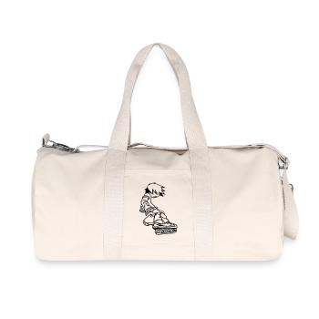 skater - Recycelte Canvas-Sporttasche von Stanley/Stella - Naturweiß - Vorne