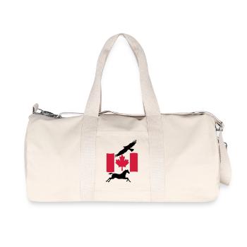 Freedom in Canada - Recycled Canvas Sports Bag by Stanley/Stella - natural - Front