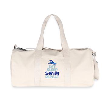 swim - Recycled Canvas Sports Bag by Stanley/Stella - natural - Front