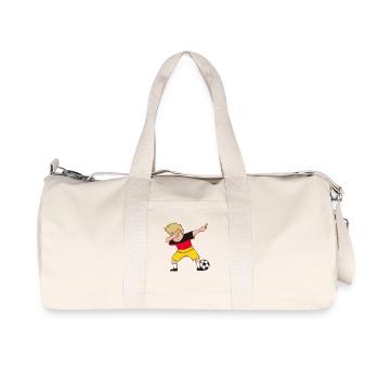 Germany Dab - Drapeau de tamponnage de football - Sac de sport en toile recyclée Stanley/Stella - blanc naturel - Devant