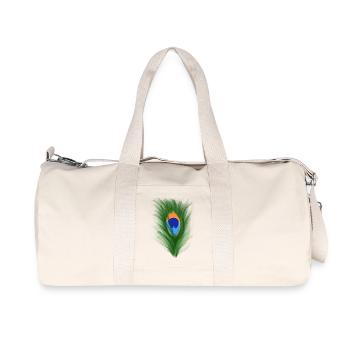 Pfauenauge - Sac de sport en toile recyclée Stanley/Stella - blanc naturel - Devant
