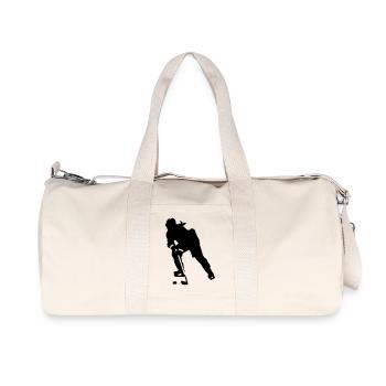 Hockey féminin - Sac de sport en toile recyclée Stanley/Stella - blanc naturel - Devant