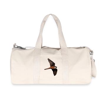 Eleonorenfalke - Recycelte Canvas-Sporttasche von Stanley/Stella - Naturweiß - Vorne
