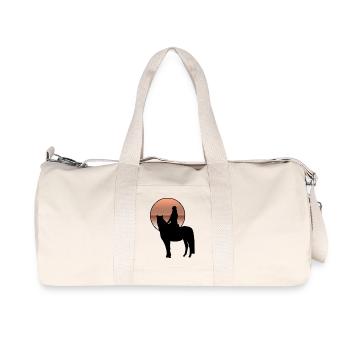Cheval - Sac de sport en toile recyclée Stanley/Stella - blanc naturel - Devant